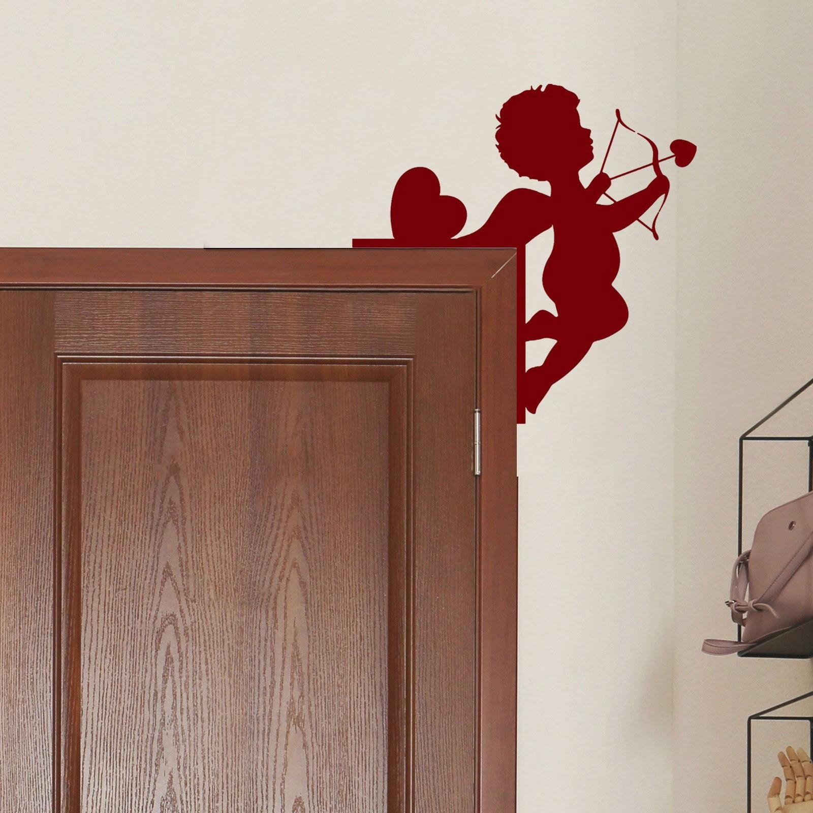 

Valentine s Day Door Corner Decoration Door Frame Decoration Valentine s Day Door Corner Decoration Cupid Hanging Ornament One Size