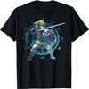 Legend of Zelda Link Γεωμετρικό Καλλιτεχνικό Φωτεινό Γραφικό T-Shirt T-Shirt