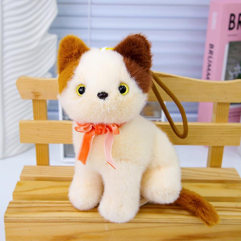 Cuddly Cat Pendant Plush Toy With South Korean Fleece For Kids And Teens