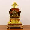 High Quality Copper Five Masters Guangji Dragon King God of Wealth Lucky Home Living Ornaments