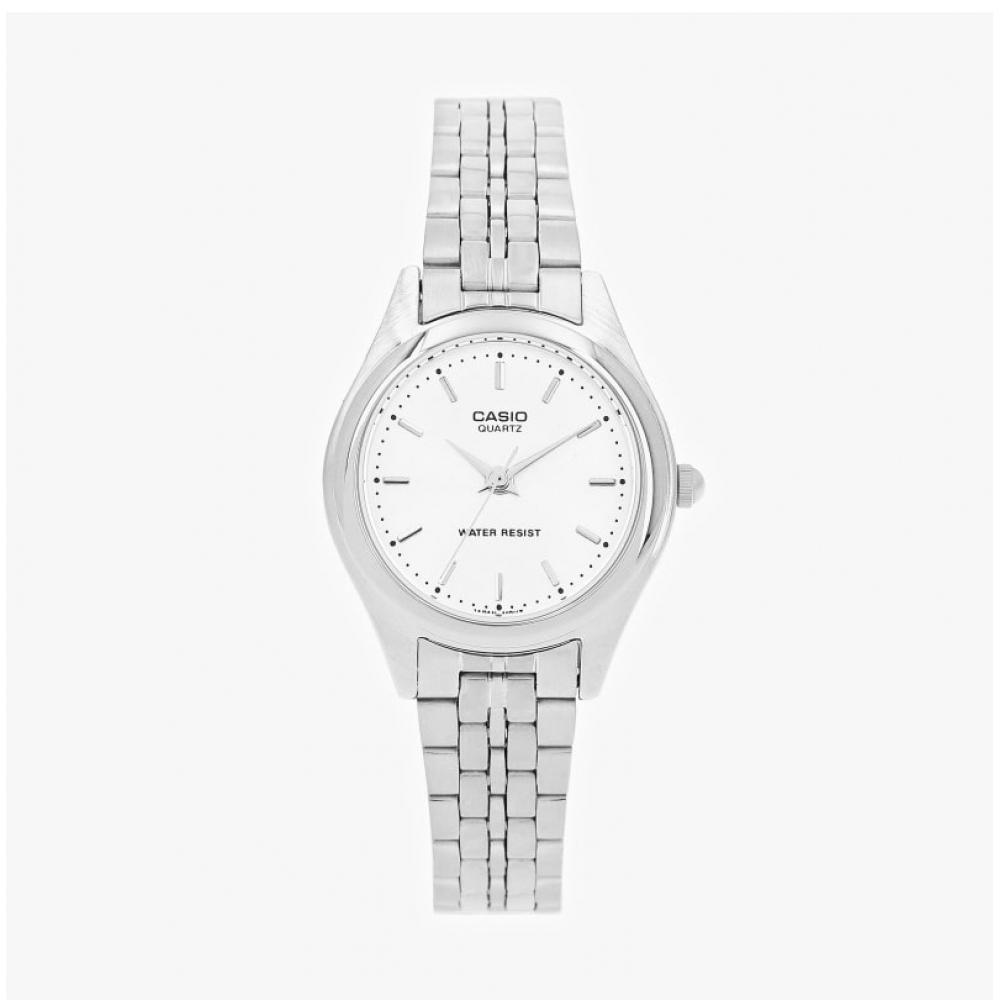 Casio Ltp 1129a 7ardf  Ltp 1129a 7a  Analoge Sat Studentin Metalluhr