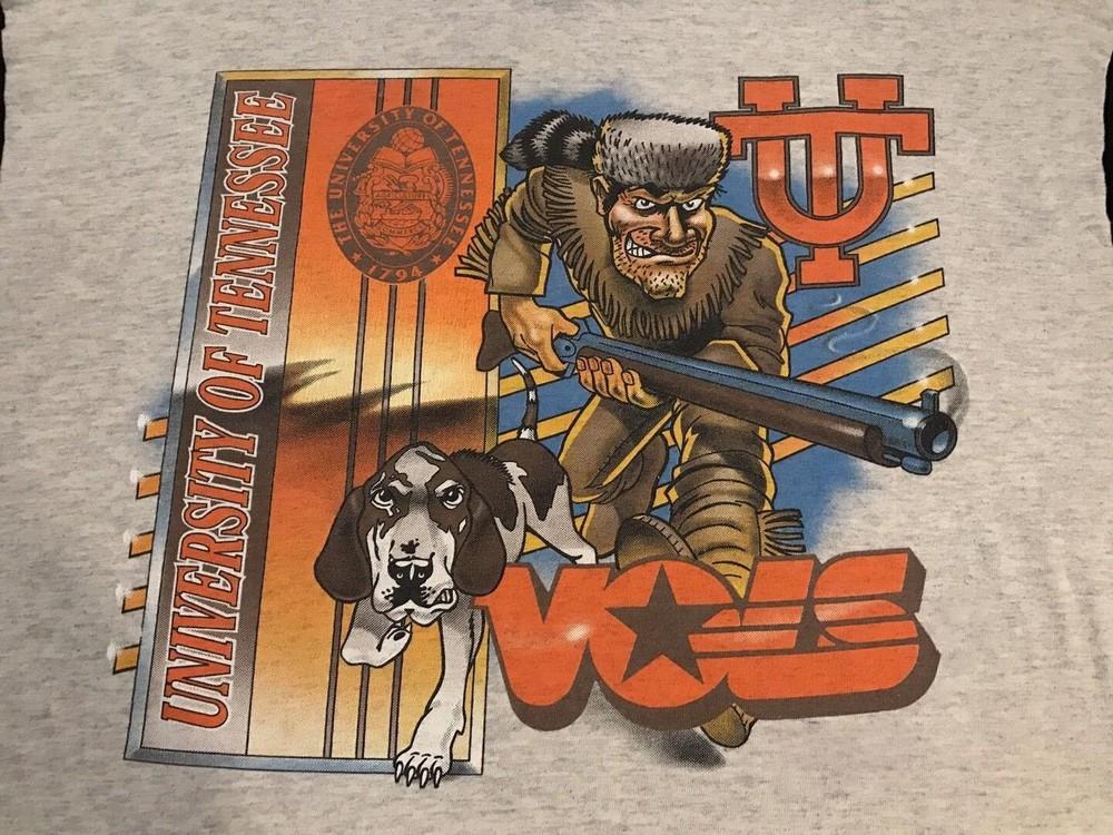 Tennessee Volunteers Vols T-shirt Grey Unisex All Sizes JJ4642