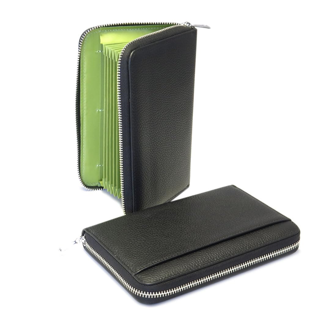 

NO MORI Натуральная кожа Сберегательная книжка Магнитный Большой Скимминг Наличные Сберегательная книжка Страховка Медицинская карта Чехол [HAKATA LEATHER] Чехол, Антимагнитный, Защита, чёрный