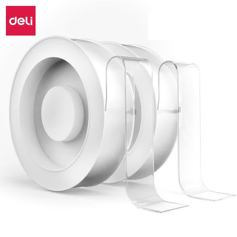 Deli Washable Transparent Nano Double-Sided Tape