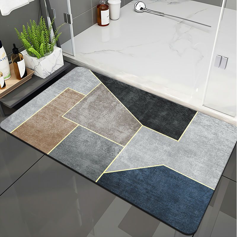Diatom Mud Bathroom, Bathroom Entrance, Kitchen Floor Mat, Anti Slip, Absorbent, Wear-resistant, Quick Drying Mat