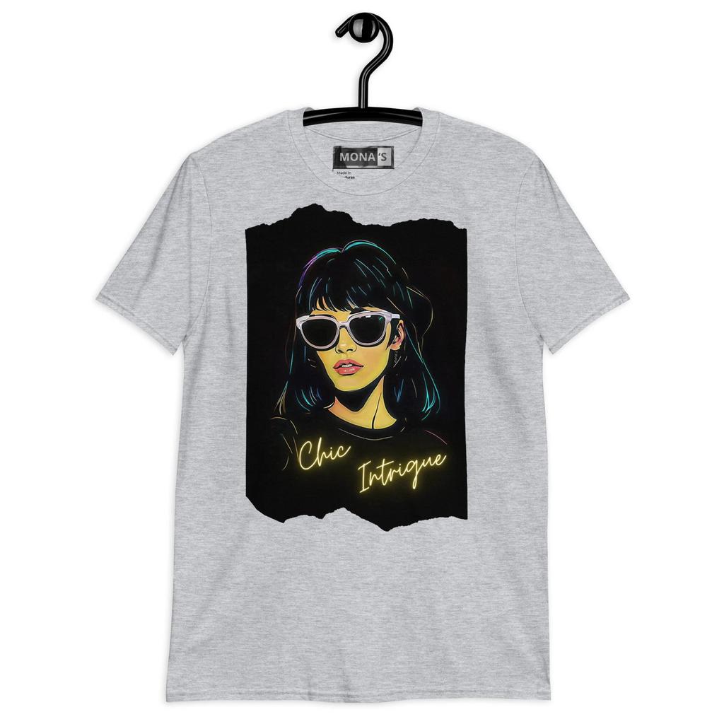 Short-Sleeve Unisex T-Shirt Women Black