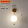 Modern Nordic LED Wall Lamp for Bedroom and Living Spaces