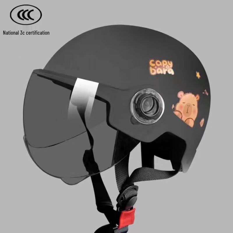 Nationaler Standard Kinder-Vierjahreszeiten-Elektrofahrradhelm - Niedlich, Sicher & Sommerfreundlich