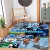 Manchester City Personalized Name Carpet Design for Outdoor Dormitory Dining Room Decorate room Antislip Carpet Anime Office Decor