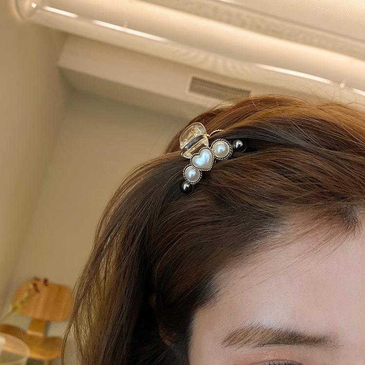 

Шпилька для волосся Pearl Summer Shark: Елегантна жіноча кліпса в корейському стилі