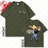 Johnny Bravo Cartoon Character Graphic TShirt Casual Cotton Unisex Women Fun Fashion Tees Brother Friend Couple All Match Gift Tops