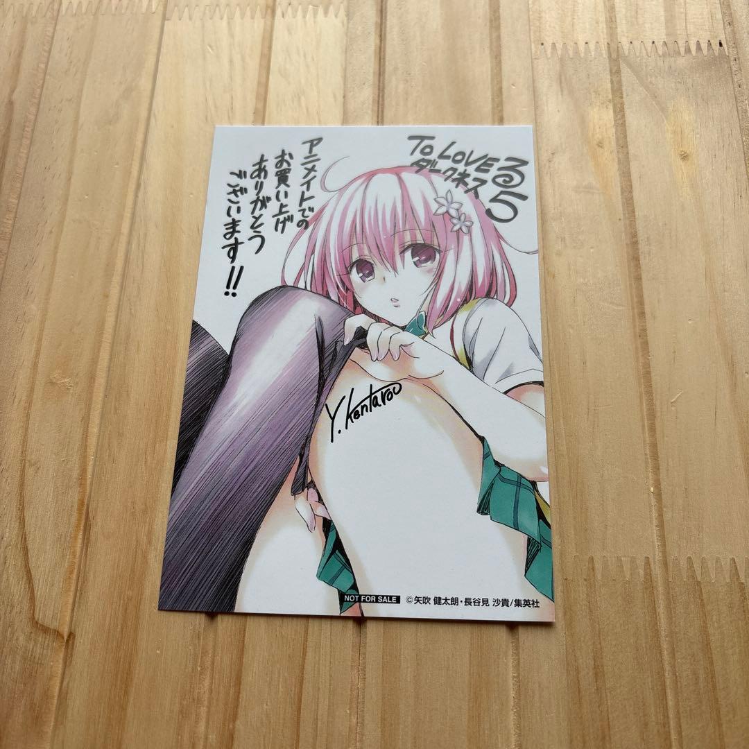 [USED] To LOVEru Darkness 5 Animate Bonus Illustration Card