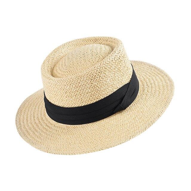 Femmes Mode Tissé Seagrass Boater Sun 