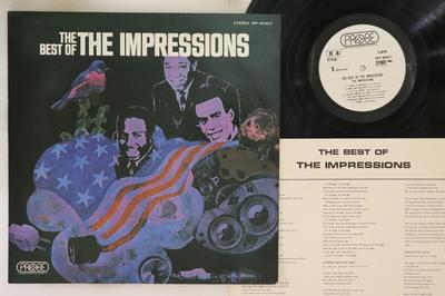LP Record IMPRESSIONS - Best Of The Impressions IPP80467PROMO PROBE Japan Soul/Funk Used