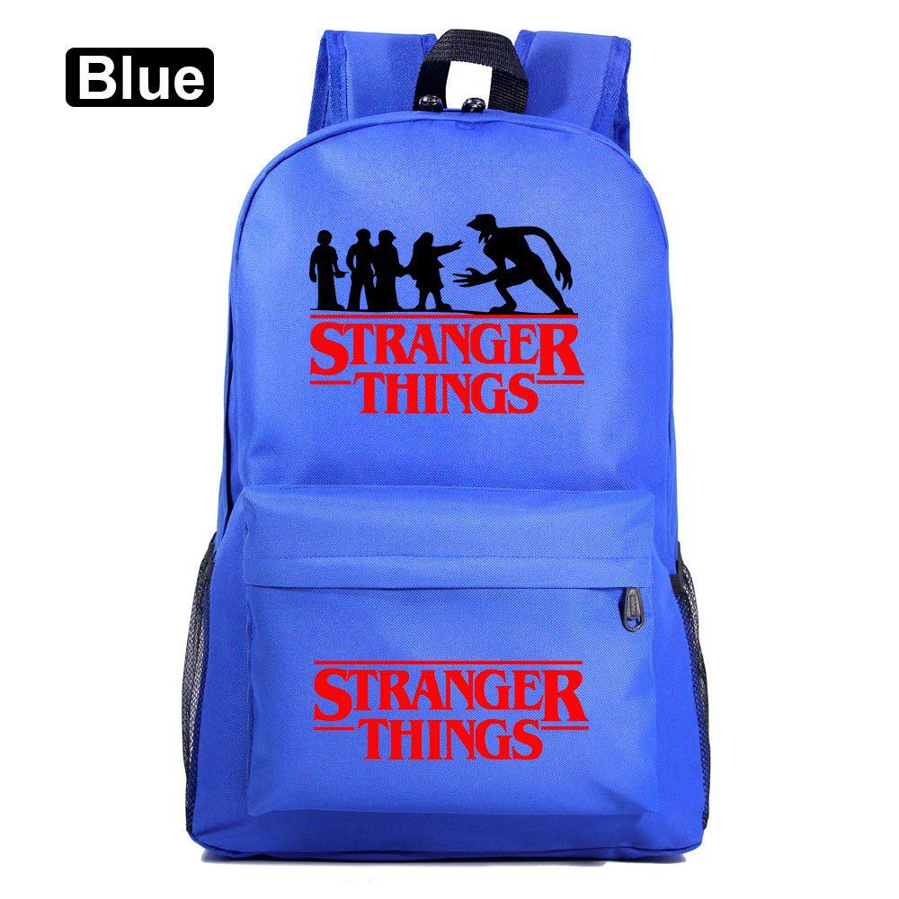 Stranger Things Student Backpack, Men's and Women's Casual Backpack CLE