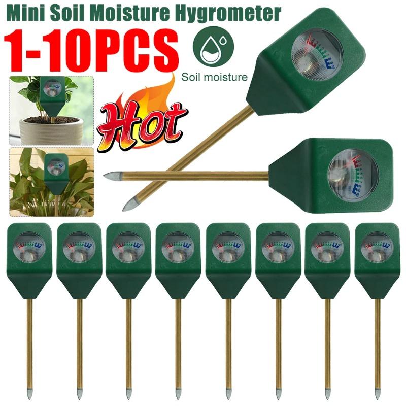 1-10PCS Soil Moisture Meter, Plant Water Sensor Humidity Tester, Moisture Detector for Home Flower Potting & Garden Planting
