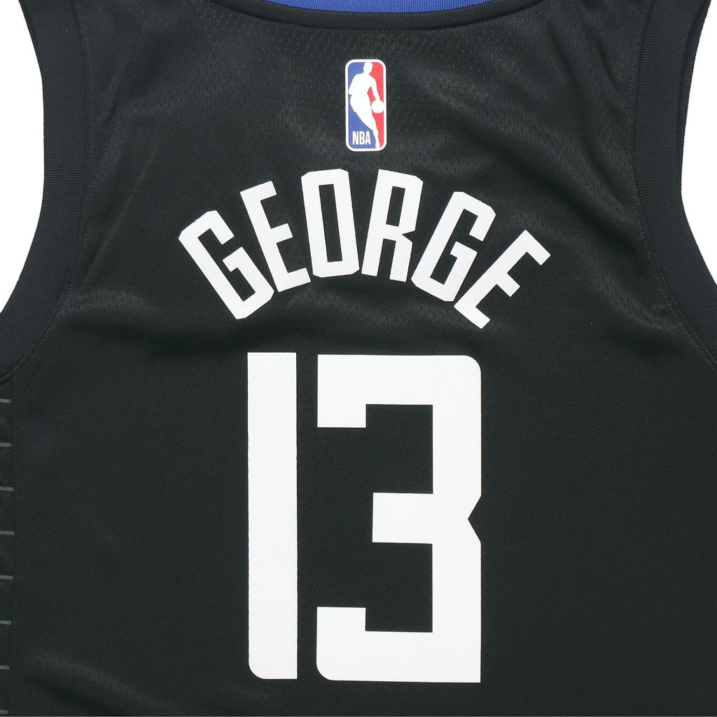 Jordan NBA Swingman Fan Edition Clippers Jersey 2020-21 Season George #13 Men Jersey Black CV9480-012