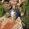 Viking Headdress Costume for Mardi Gras, Halloween, or Masquerade Parties