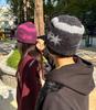 NICEGHOSTCLUB Stripe 3Star Logo Mohair Beanie_3Colors(Ng2Efuab20A)