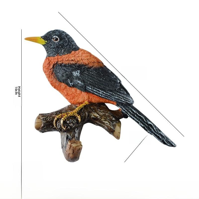 Bird Wall Hook Entryway Decor With Durable Resin Design Great For Organizing