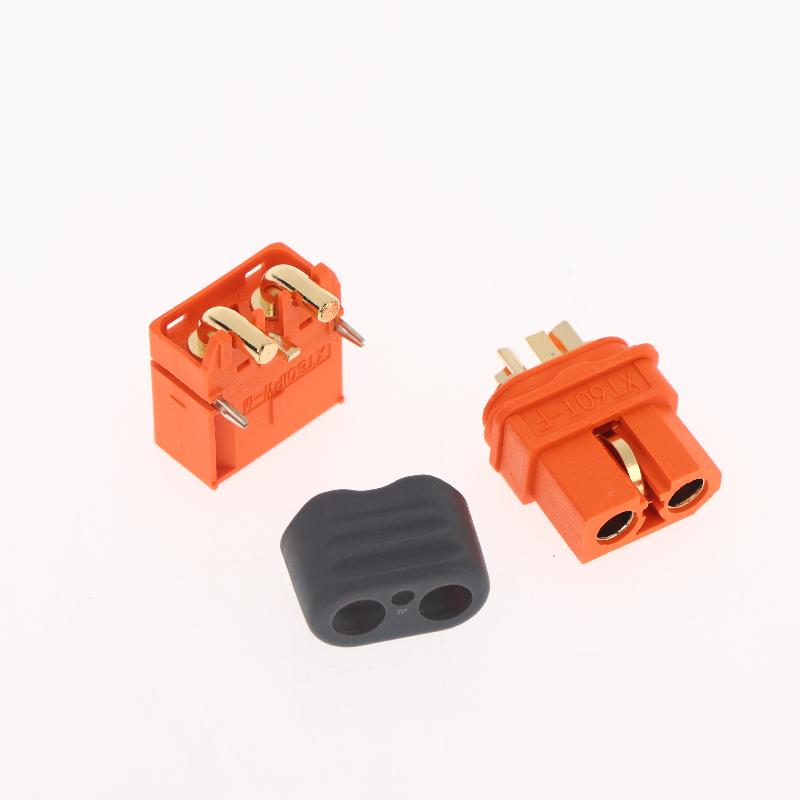 Amass Amass Xt60I-F Male + Female 2+1 Connector Signal Pin Plug For Rc Lipo Battery Charger Controller Motor Parts
