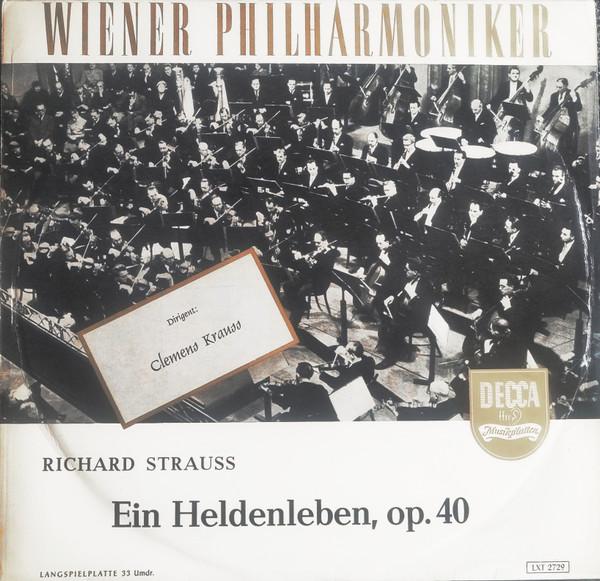 

LP Record RICHARD STRAUSS CLEMENS KRAUSS Ein Heldenleben LXT2729 Decca Germany Classical Used