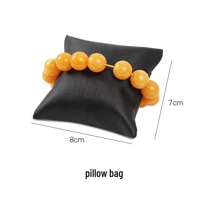 Black Jewelry Display Stand for Pendants, Necklaces, Bracelets, and Jade.