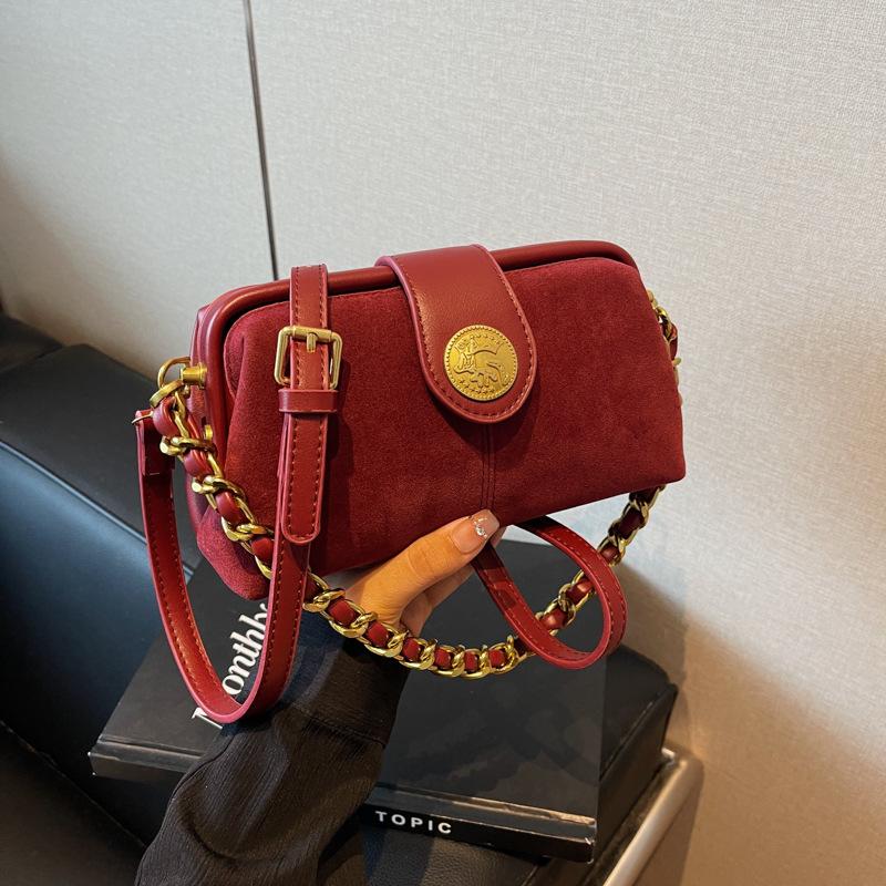 Small bag women's new summer matte chain doctor bag high-end niche shoulder messenger bag