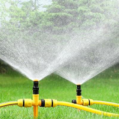 1Pcs 360degree Rotation Auto Irrigation System Garden Lawn  Adjustable Sprinkler