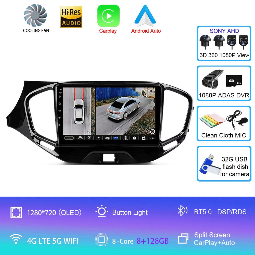 Android 14 Car Radio For LADA Vesta Cross Sport 2015-2022 Multimedia Video Player Navigation Stereo