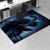 Black Swan Chair Mat: Office Carpet, Oversized Rug for Home Decor, Sofa Mat, Desk Protector, Gift for Office and Living Room