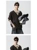 Vintage Style Men's Lapel Sweater: Patchwork Knitwear Pullover for Spring/Autumn