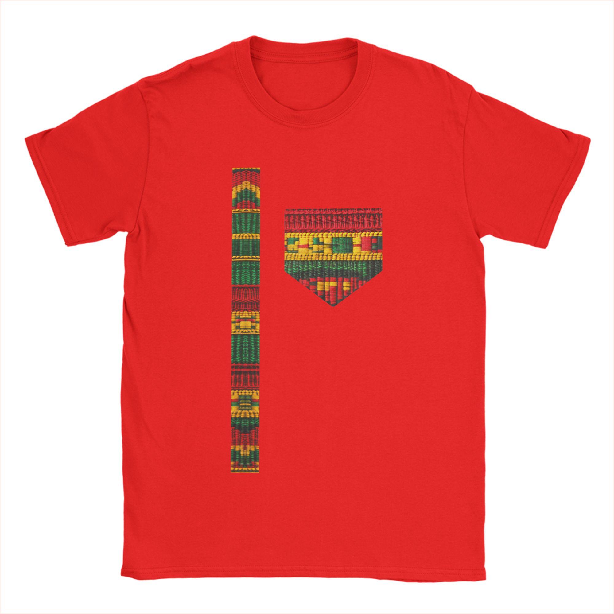Unisex s T-Shirts African Print Dashiki Kente Art Unisex Boys Black History Month Tees Short Sleeve T Shirt Crew Neck Tops Summer S
