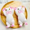 Cartoon Big Cat Doll Squeeze Toy Cat Bell Artificial Doll Squeeze Toy  Mini Ornaments