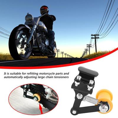 Univerzální napínač řetězu motocyklu s plastovým/železným automatickým nastavením, velký napínač řetězu, modifikace pro motocykly