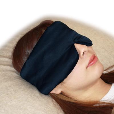 SILKMONDO Silk Eye Mask for Sleep One Size Fits Silk Eye Covers Soft and Gentle On the Perfect for and SilkMondo Silkeye3t Navy [Large Size, All,