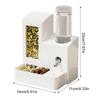 Automatic Hamster Feeder 3 In 1 Food And Water Dispenser 3-Cell Feeding Station with 125ml Bottle for Home Small Animal