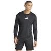 adidas Referee 24 Soccer Training Jersey 100% Recycled Polyester Black
