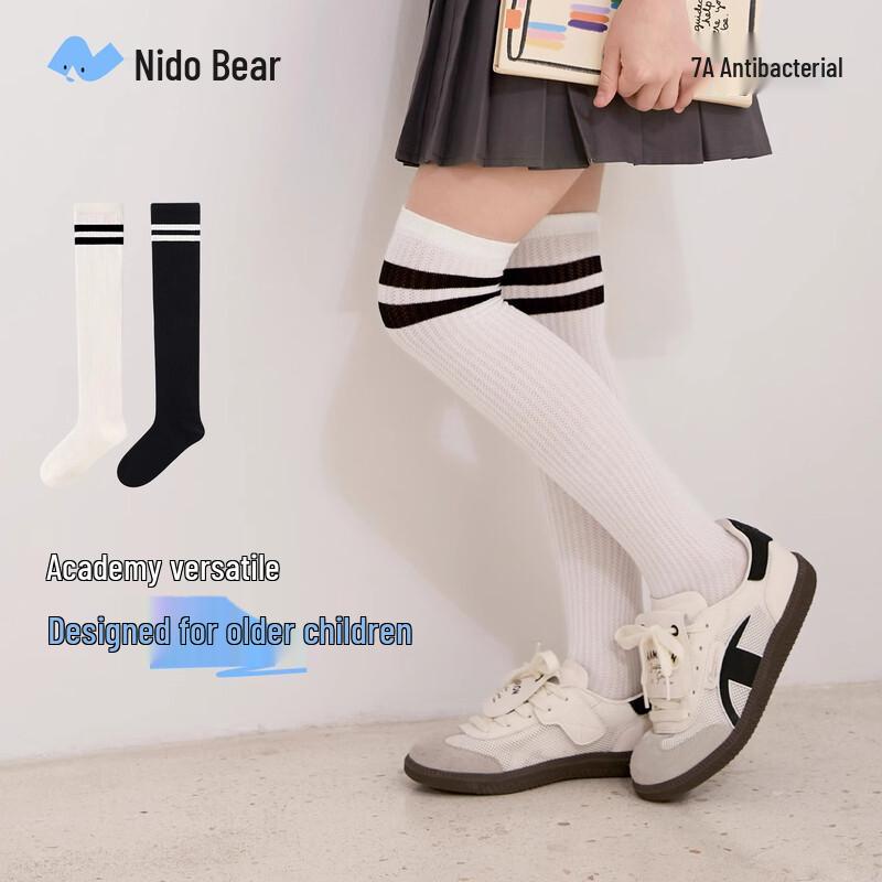 Nido Bear Girls  Thin Summer Over-the-Knee Socks -4