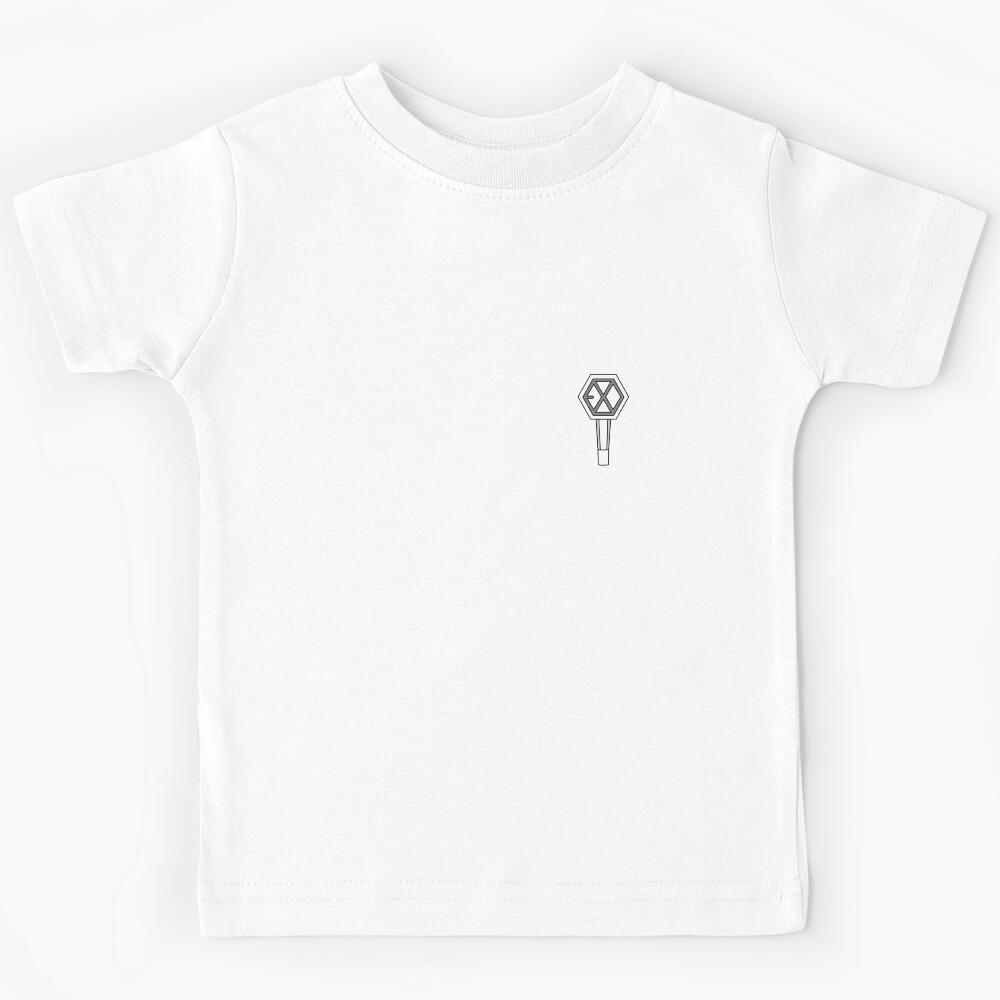 EXO LIGHTSTICK WHITE Kids T-Shirt 150