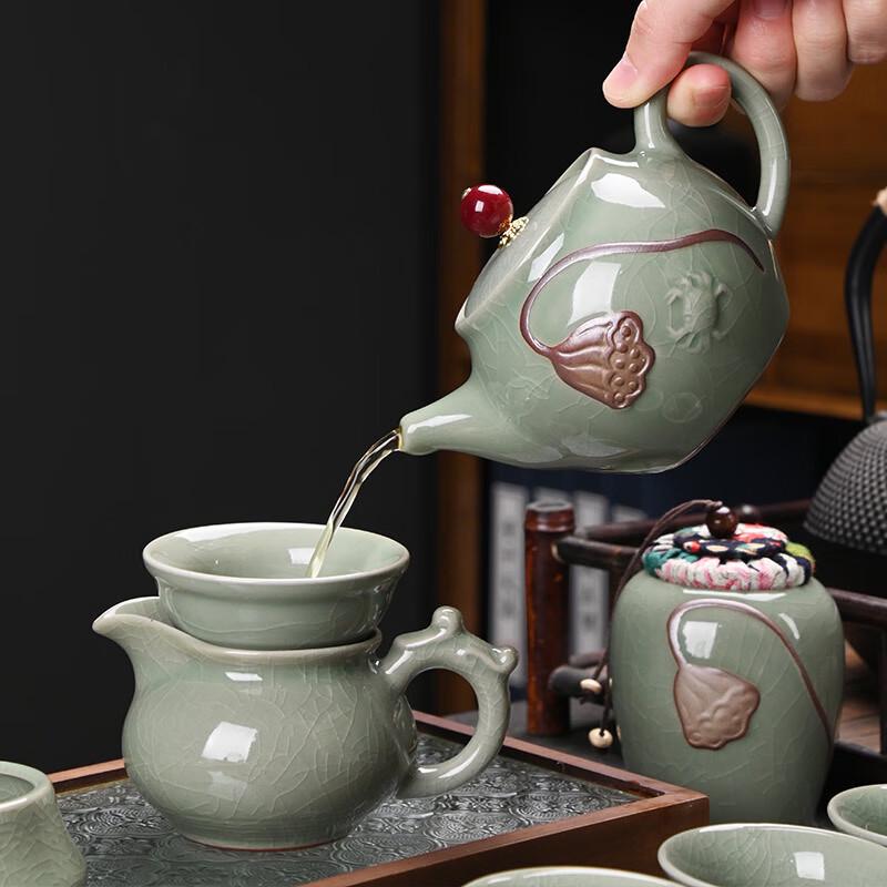 Chinese Ceramic Kung Fu Tea Set