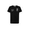 Off-White Mona Lisa Print Short Sleeve T-Shirt Men Tops Black OMAA038S191850051020