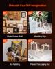5-Pack PET/Plexiglass Sheets 24 X 36 Inch Plastic Sheets 0.04 Inch Thick