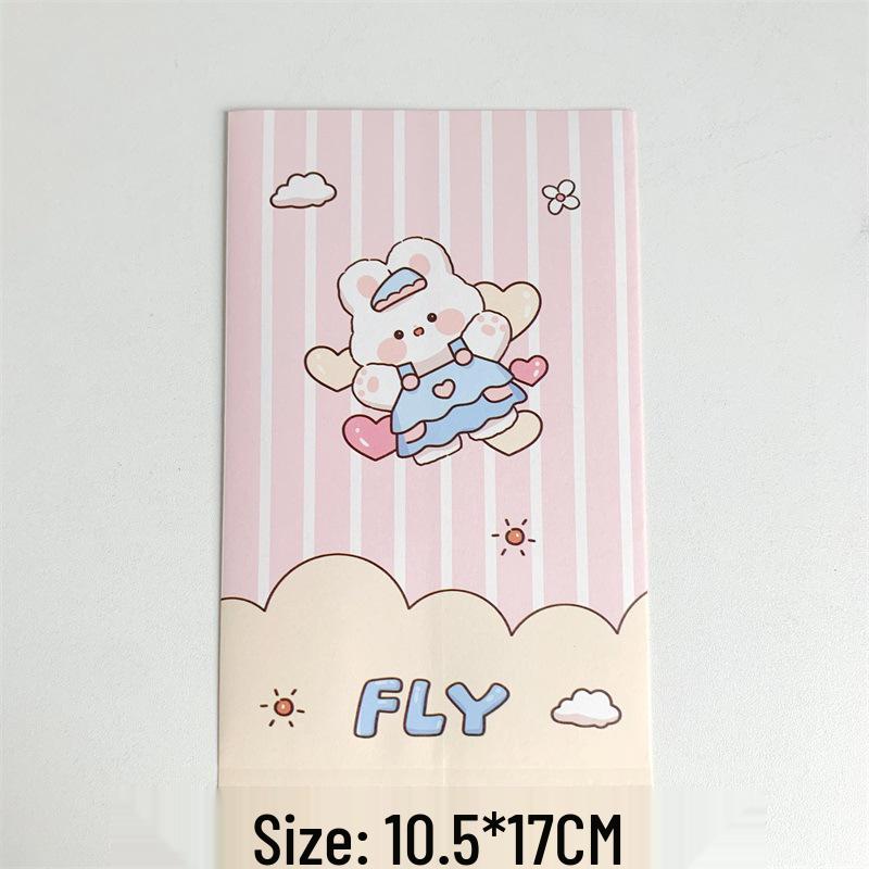 Christmas Bear Themed Laminated Paper Bag for Baking & Jewelry Storage