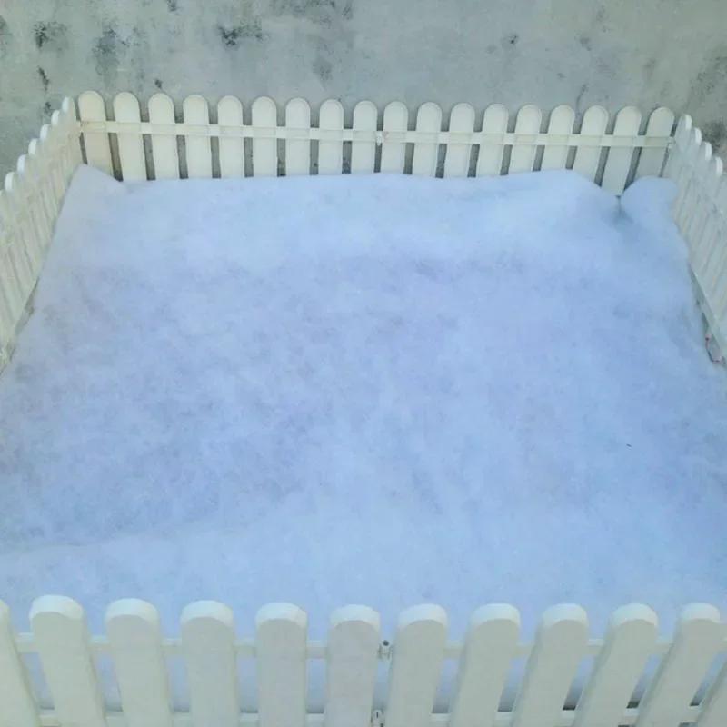 Christmas Simulation Snow Blanket Thickened Snow Cotton Artificial Snowflake Snow Scene Arrangement Decoration