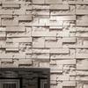 Slate Stone Brick Effect Washable Vinyl PVC Wall Paper Living Room Background Wallcovering Wallpaper Decor Papel De Parede