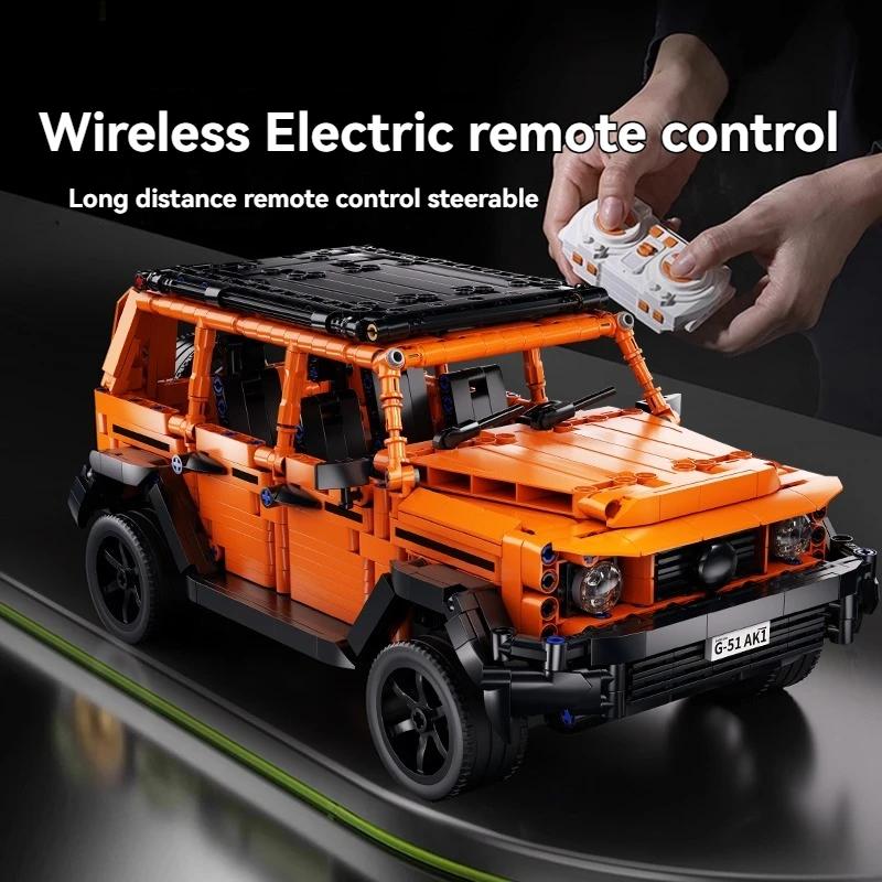 NEW Technical Super Car G Class Off Road Vehicle Building Blocks Creative Desktop Model Birthday Halloween Christmas gifts Kids
