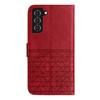 Geometric Imprinted Phone Case for Samsung Galaxy S22 5G,Microfiber Leather Stand Wallet Cover