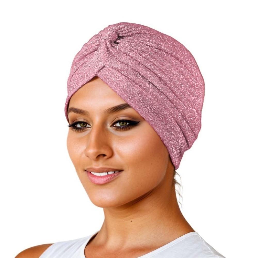 Elastic Twist Knot Turban Hat Wrap Style Cancer Chemo Hat New Islamic Headband  Women Headwear