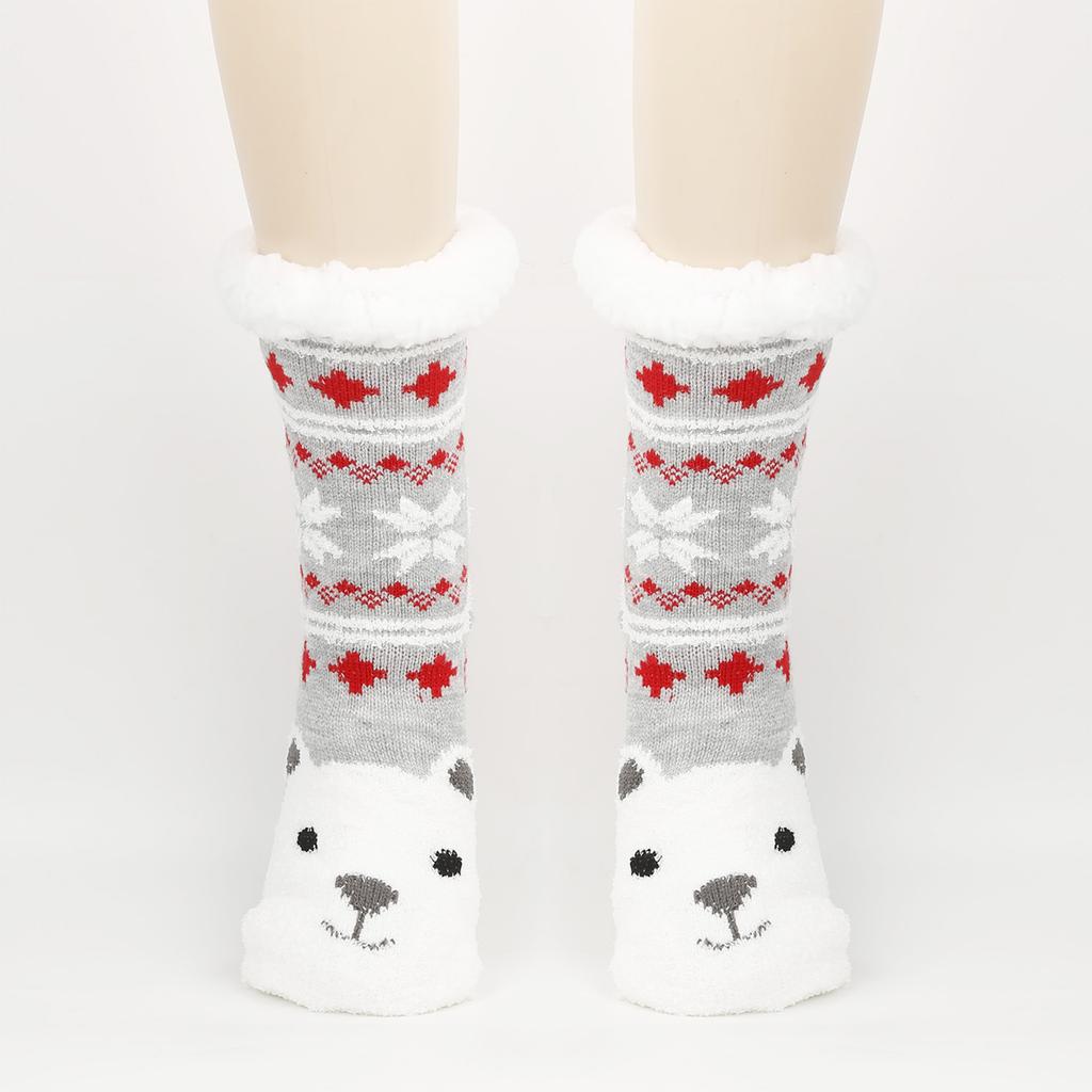 Women's Cartoon Socks, Floor Socks, Adult Plush Snow Socks, Sleep Socks, Carpet Socks, Slippers Socks